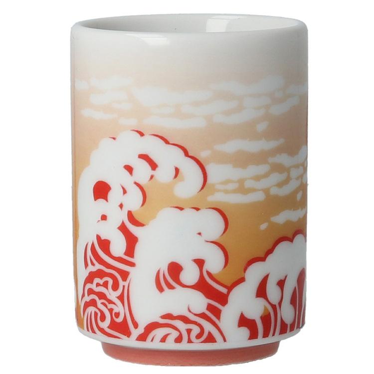 湯呑み 福紋 美濃焼 お茶 紅茶 コーヒー ミニ レンジ対応 食洗器対応