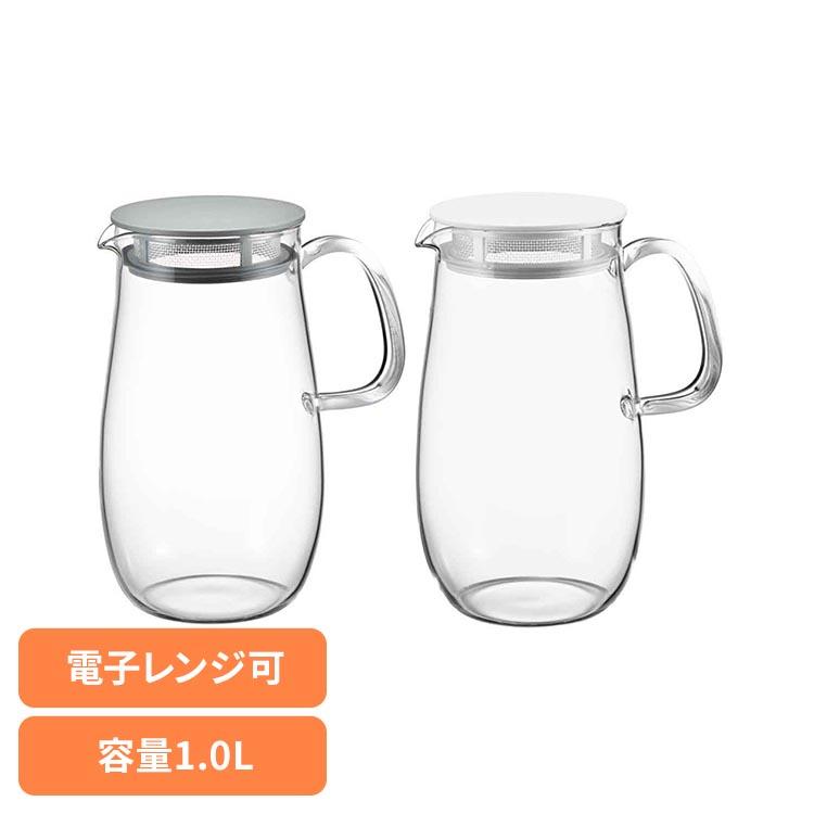 HARIO（ハリオ） 麦茶ポット むぎちゃん シンプル レンジでかんたん