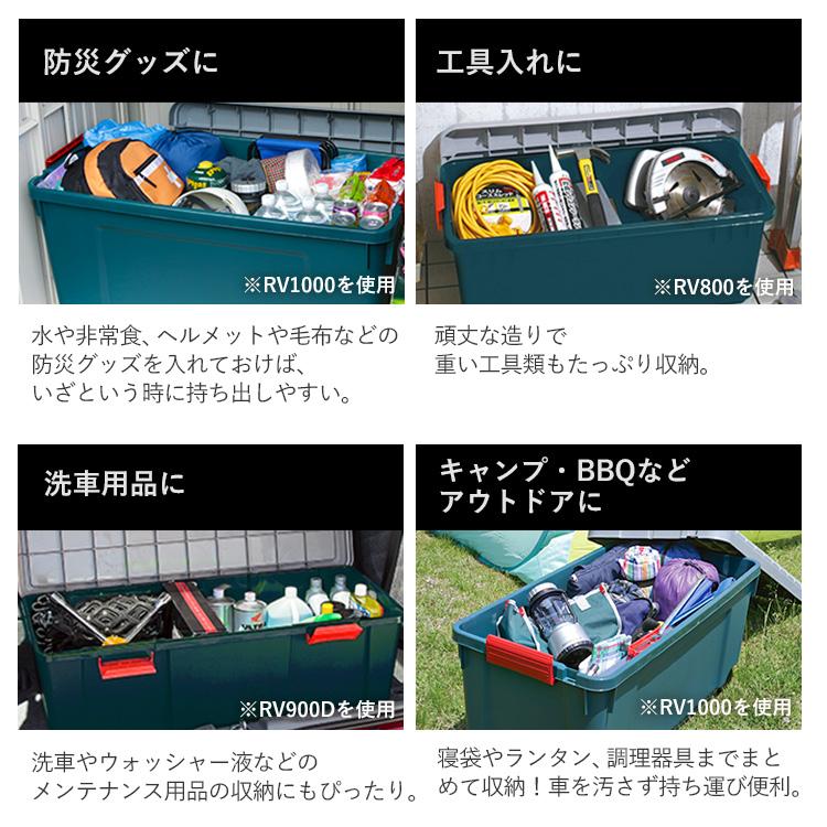 IRIS OHYAMA（アイリスオーヤマ） コンテナボックス 収納ボックス 屋外