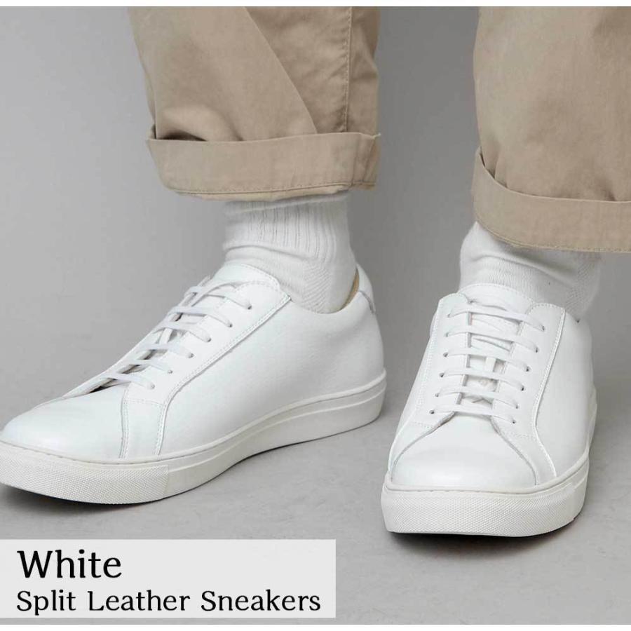 レザースニーカー メンズスニーカー スポーツシューズ ローカット レースアップ ベーシック シンプル ホワイト 178 W インスパイアギャラリー 通販 Yahoo ショッピング