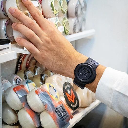G-SHOCK BASIC Gショック ジーショック AW-500 ブラックアウト カシオ 