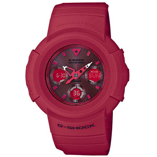 カシオ G-SHOCK 35th AWG-M535C レッド アウト ソーラー G-SHOCK BASIC Gショック ジーショック 35周年 限定モデル RED OUT