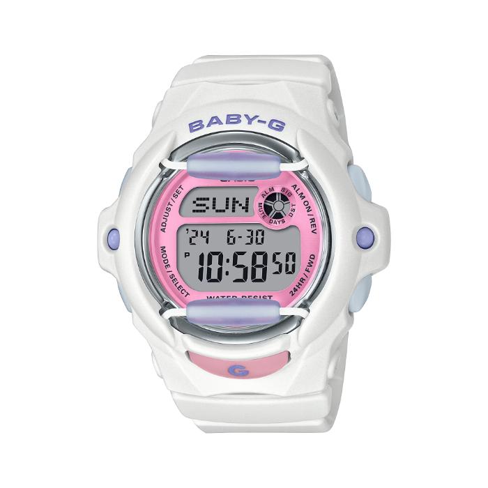 未使用‼️Baby-G デジタル腕時計 ホワイト/ピンク BABY-G ベビーG ベビージー カシオ CASIO デジタル 腕時計 ホワイト