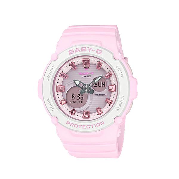 BABY-G ベビーG ベビージー カシオ CASIO アナデジ 腕時計 ピンク ホワイト BGA-270-4A 逆輸入海外モデル