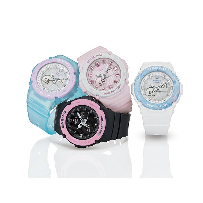 BABY-G ベビーG ベビージー カシオ CASIO アナデジ 腕時計 ホワイト 
