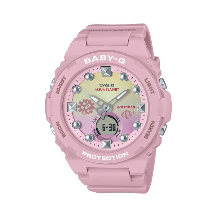 CASIO BABY-G アクアプラネット コラボモデル ピンク BABY-G × AQUA PLANET (アクアプラネット) コラボレーション