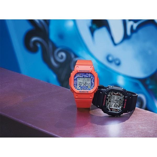 BABY-G ベイビージー ベビージー BGD-560SK-4 グラフィティフェイス ビビットカラー オレンジ ブルー 2018年11月発売 Baby-G - BABY-G ベイビージー ベビージー BGD-560SK-4 グラフィティ