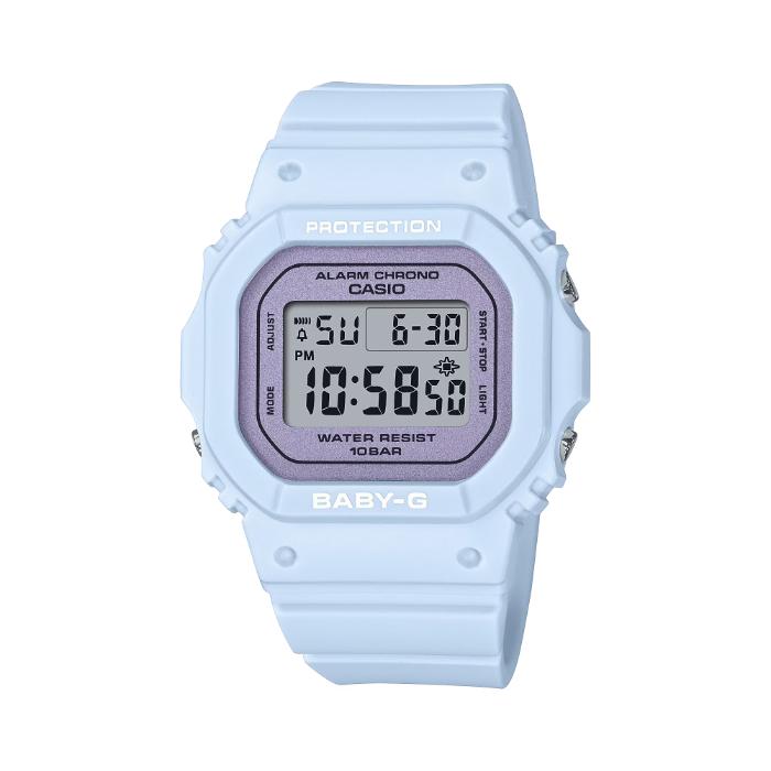 CASIO Baby-G BGD-565SC-2JF ライラックブルー BABY-G ベビーG スクエア フラワーカラー ライラック カシオ