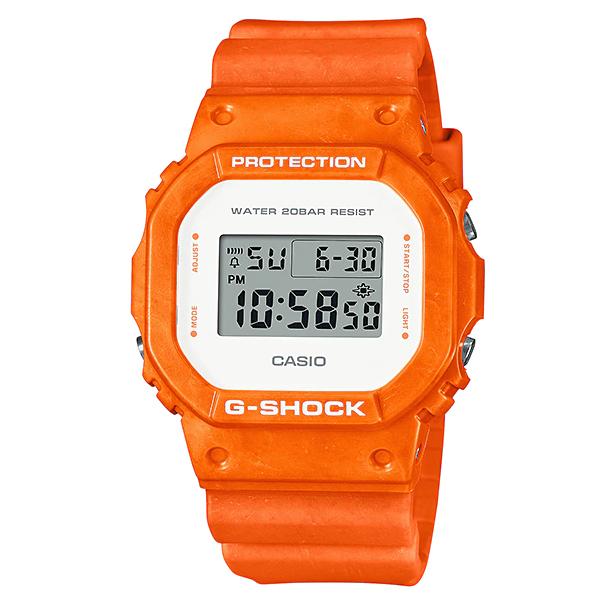 G-SHOCK デジタル腕時計 オレンジ&ホワイト　2本1セット 楽天市場】ジーショック 白 オレンジの通販