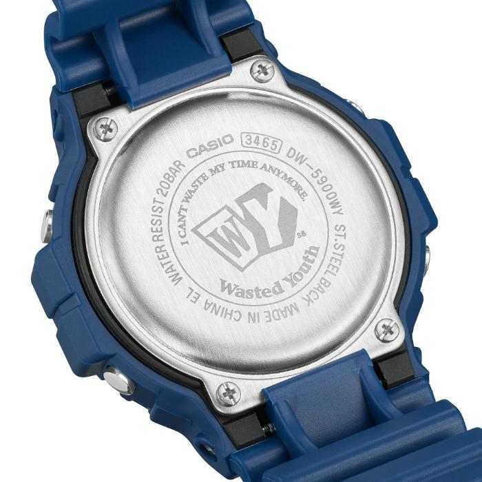 Wasted Youth G-SHOCK 腕時計 ネイビー 限定モデル G-SHOCK Gショック Wasted Youth 限定 ウエステッドユース