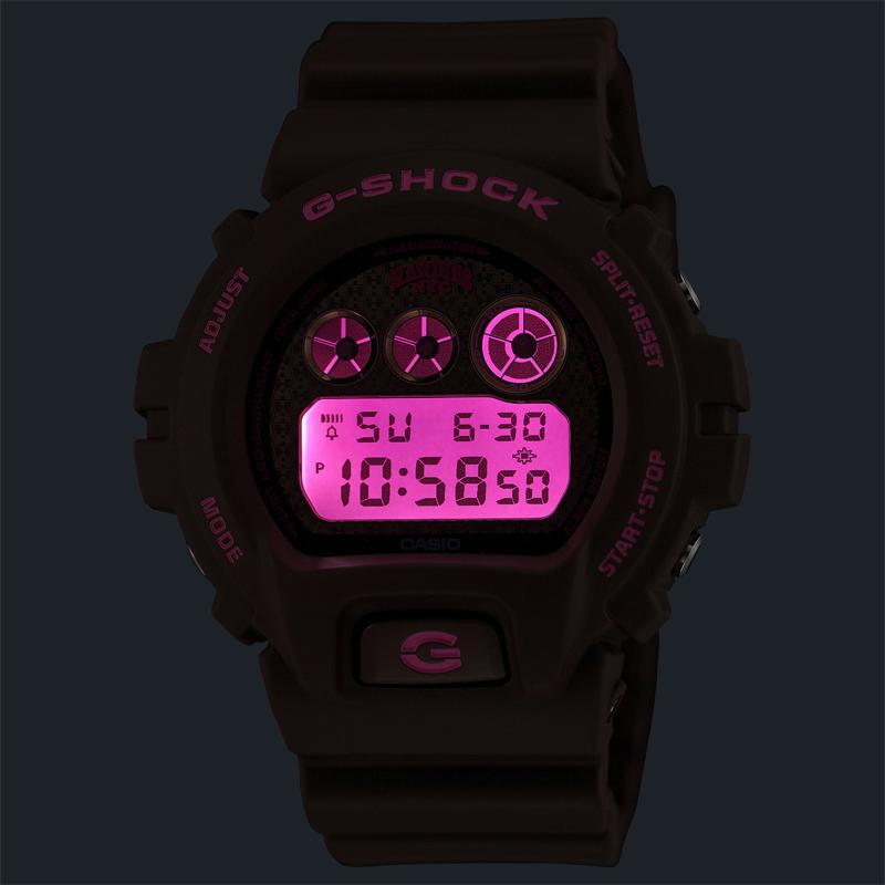 G-SHOCK Gショック HARDIES NYC コラボ限定モデル カシオ CASIO デジタル 腕時計 ブラウン ピンク DW-6900HH-5 逆輸入海外モデルの画像