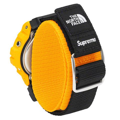 ［新品/未使用］Supreme×THE NORTH FACE×G-SHOCK 限定トリプルコラボモデル Gショック カシオ デジタル 腕時計 イエロー DW-6900NS-9JR 国内正規モデル｜inst｜03