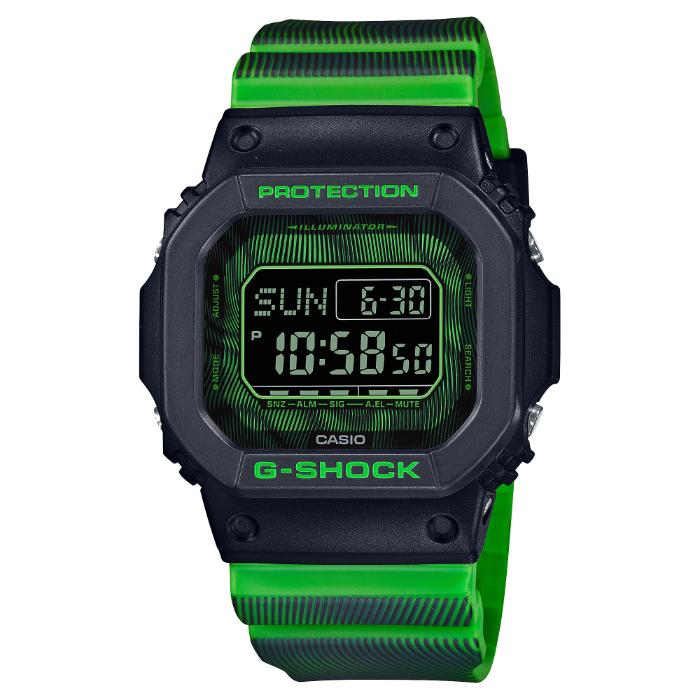 G-SHOCK Gショック Time distortion シリーズ WEB限定カラー カシオ CASIO デジタル 腕時計 グリーン ブラック  蛍光カラー DW-D5600TD-3 逆輸入海外モデル : dw-d5600td-3 : INST - 通販 - Yahoo!ショッピング