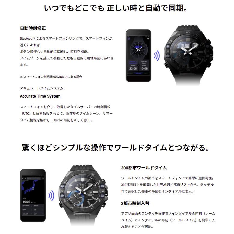 スマートフォンリンクモデル（EDIFICE） EDIFICE エディフィス
