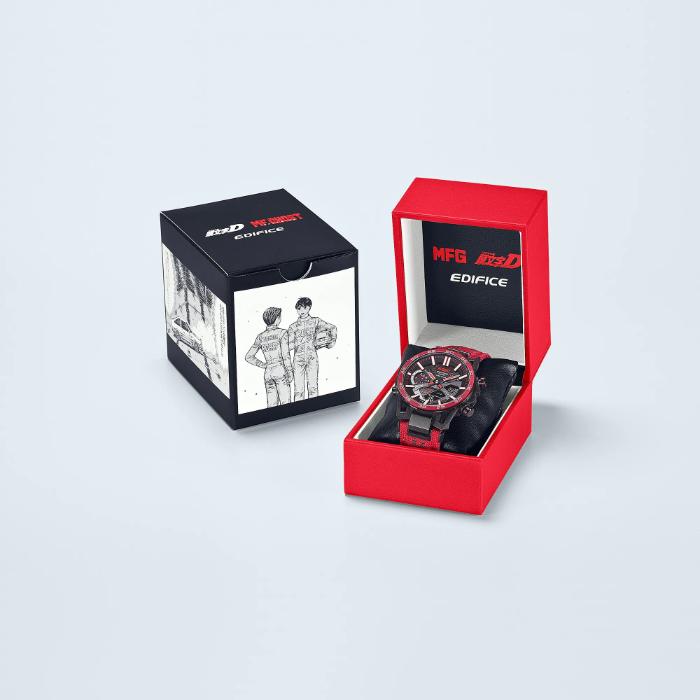 や*す様 EDIFICEカシオエディフィス　イニシャルd MFゴーストMFG 新 カシオ「EDIFICE」、『頭文字D』『MFゴースト』コラボモデル