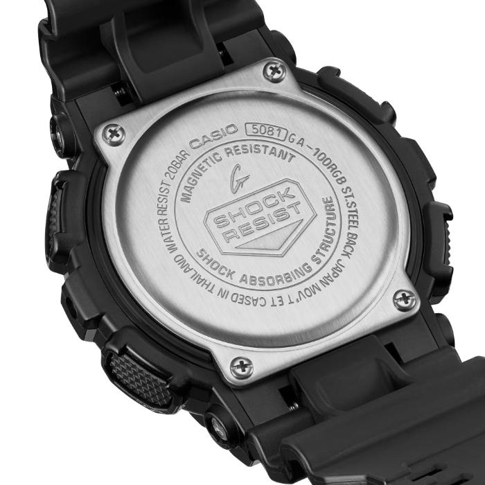 即決 CASIO カシオ G-SHOCK 腕時計 GA-100RGB GA-100RGB-1AJF | CASIO