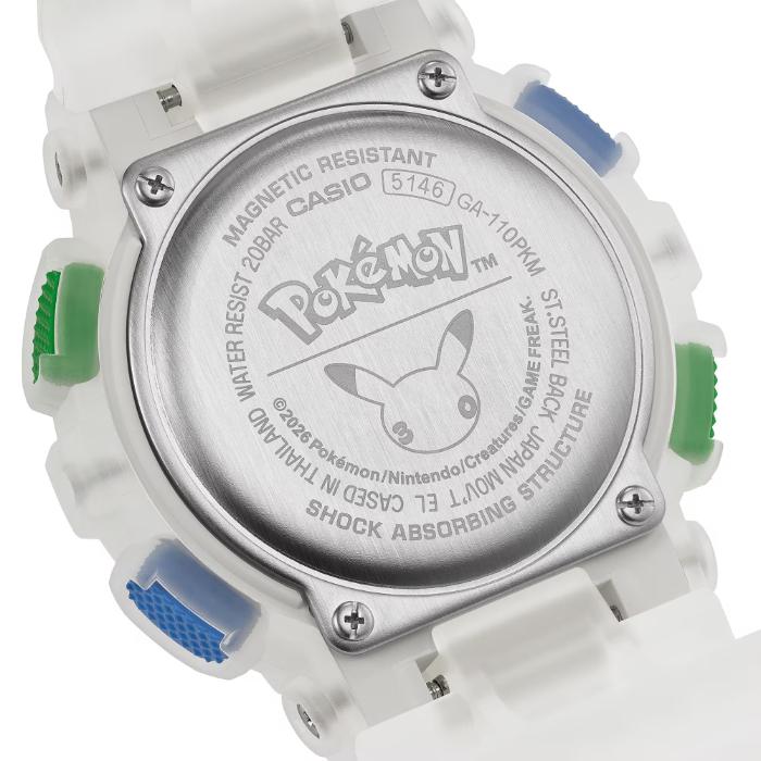 110 Series G-SHOCK Gショック ポケモン 30周年記念コラボ 限定