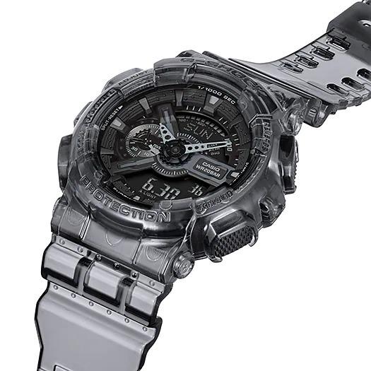 G-SHOCK 腕時計 GA-110SKE スケルトンシリーズ 【G】. スケルトン「G-SHOCK」新作。ホワイトベースのスクエアなど