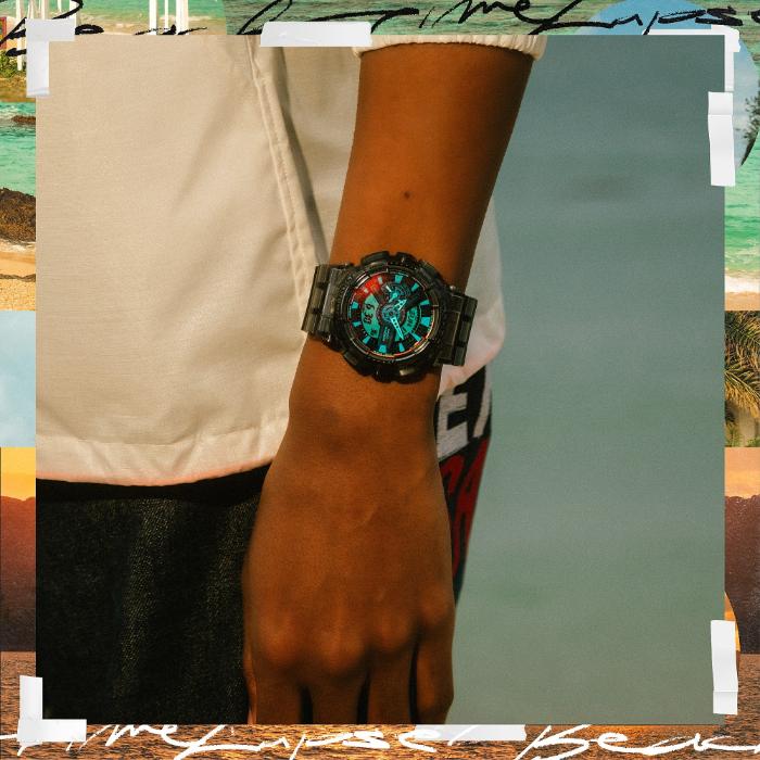 全国宅配無料 110 Series ビーチ LAPSE TIME BEACH Gショック G-SHOCK 時計