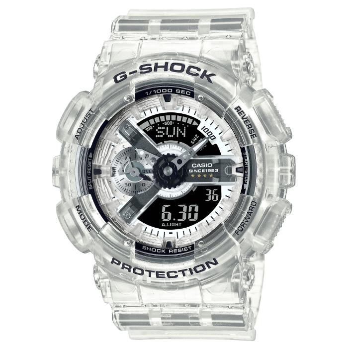 限定モデル　CASIO G-SHOCK GA-114RX-7AJR G-SHOCK Gショック 40周年 クリア リミックス エリック・ヘイズ 限定
