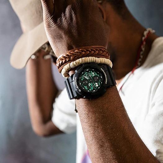 G-SHOCK Gショック ジーショック GA-140 Black and Green シリーズ
