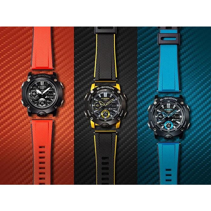 美品！G-SHOCK CASIO ブラック×イエロー GA-2000-1A9JF Casio G-Shock Analog-Digital World Time 200m Black/Yellow