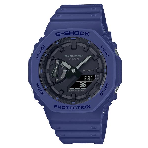 カシオーク 限定モデル G-SHOCK Gショック ジーショック 2100 カシオ CASIO アナデジ 腕時計 ネイビー ブラック 八角形 GA- 2100-2A 逆輸入海外モデル :GA-2100-2A:INST - 通販 - Yahoo!ショッピング