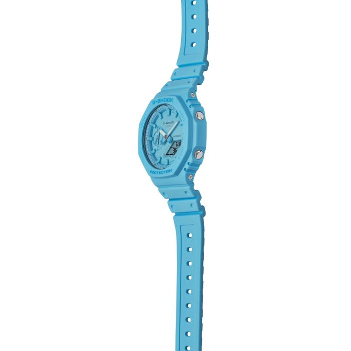 G-SHOCK アナデジ GA-2100-2A2 ブルー 逆輸入 G-SHOCK 並行輸入