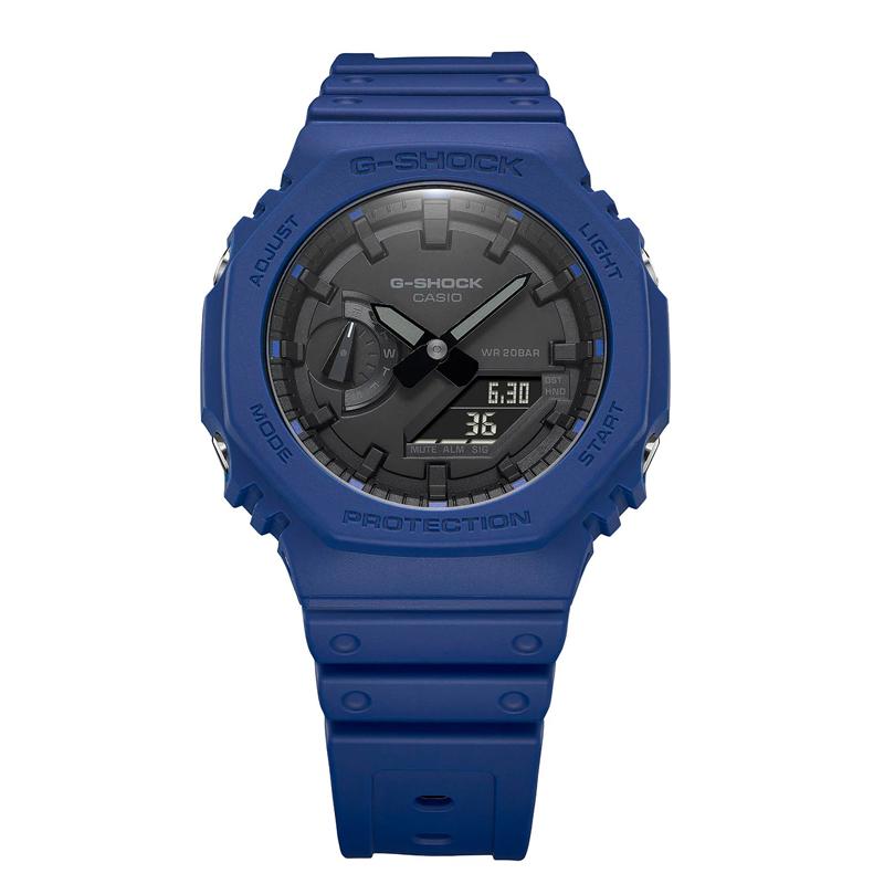 カシオーク 限定モデル G-SHOCK Gショック ジーショック 2100 カシオ CASIO アナデジ 腕時計 ネイビー ブラック 八角形 GA- 2100-2A 逆輸入海外モデル :GA-2100-2A:INST - 通販 - Yahoo!ショッピング