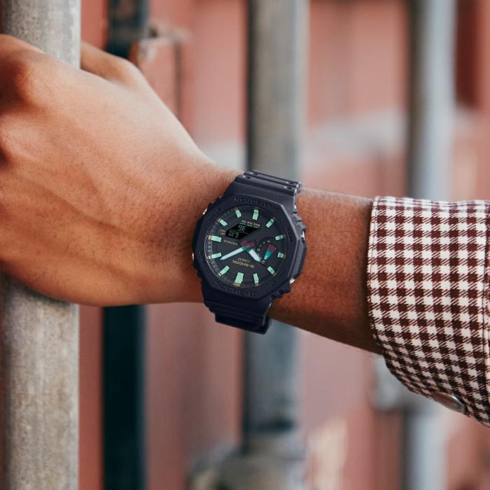 美品　G-SHOCK GA-2100RC-1A Gショック　カシオーク G-SHOCK カシオーク Gショック ジーショック TEAL AND BROWN