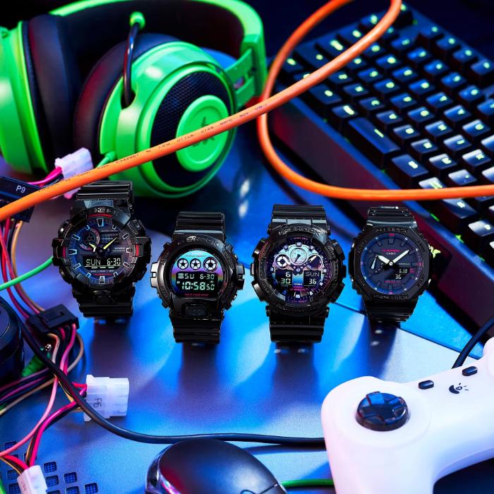 G-SHOCK Gショック ヴァーチャル レインボー：ゲーマーズ RGBシリーズ