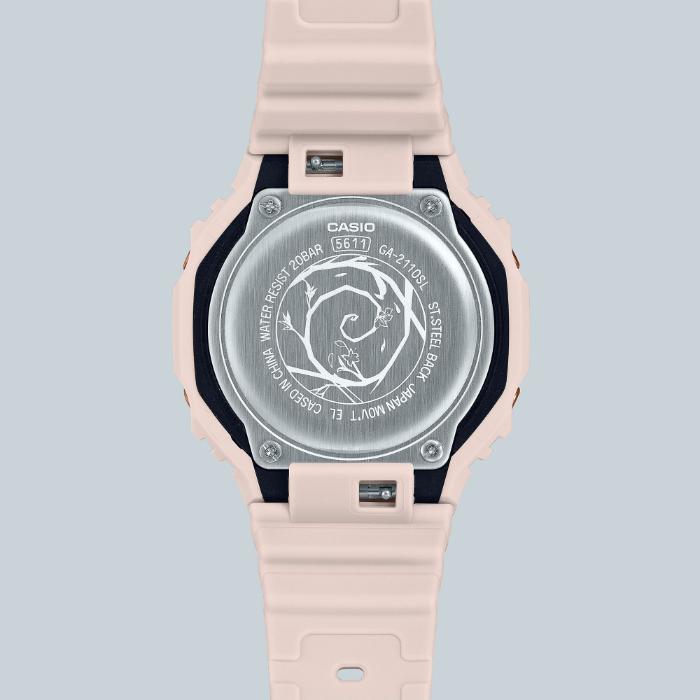 G-SHOCK Gショック Togenkyo 桃源郷 シリーズ 限定 WEB限定 カシオ CASIO アナデジ 腕時計 ピンク ホワイト GA-2110SL-4A7 逆輸入海外モデルの画像