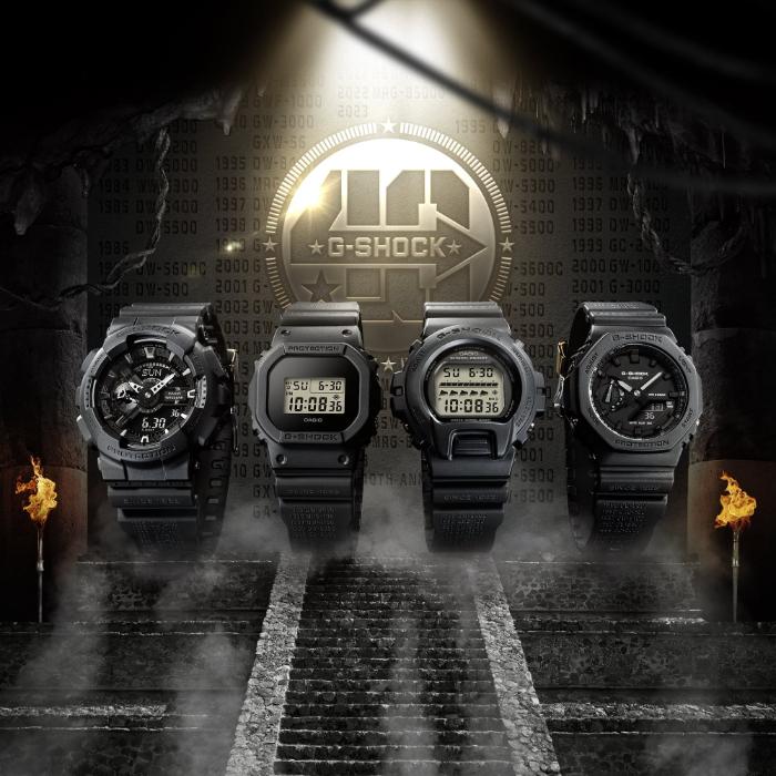 カシオーク G-SHOCK Gショック 40周年 リマスター・ブラック シリーズ