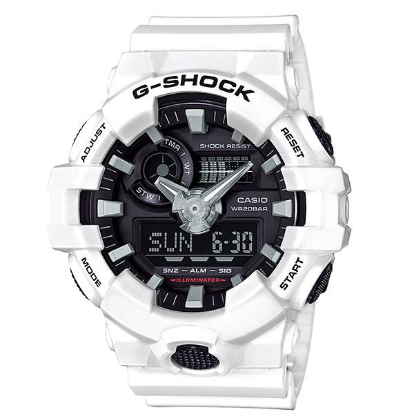 CASIO G-SHOCK GA-700-7AJF ホワイト未使用に近い美品 G-SHOCK Gショック ジーショック GA-700 シリーズ カシオ CASIO
