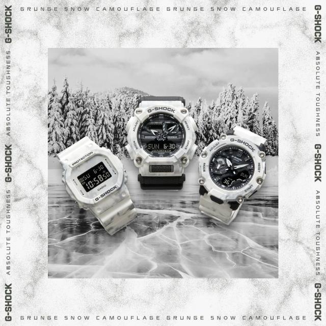 G-SHOCK Gショック ジーショック グランジ スノー カモフラ カシオ 