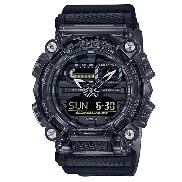 美品 CASIOカシオ腕時計G-SHOCKデジアナ スケルトン 正確性と耐衝撃性 G-SHOCK Gショック Skeleton Series スケルトン シリーズ カシオ CASIO