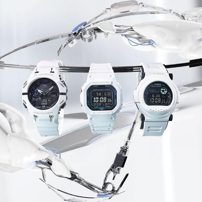 G-SHOCK Gショック Sci-fi world サイファイ スマートフォンリンク カシオ CASIO アナデジ 腕時計 ホワイト ブラック GA-B001SF-7A 逆輸入海外モデル｜inst｜02