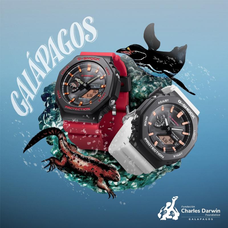 極美品！G-SHOCK ガラパゴス ペンギン GA-B2100CD-1A7JR G-SHOCK Gショック ダーウィン財団コラボ 限定 ガラパゴスペンギン