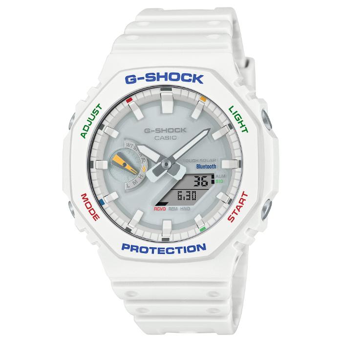 未使用‼️G-SHOCK N700 ホワイト/ブルー G-SHOCK カシオーク Gショック マルチカラー アクセンツ