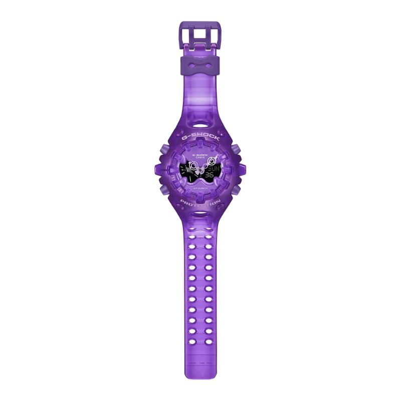 CASIO G-SHOCK PROTECTION パープル GA-V01 G-SHOCK Gショック GA-V01 シリーズ バンパーインデックス カシオ