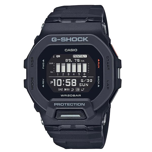G-SHOCK Gショック G-SQUAD GBD-200 シリーズ スマートフォンリンク カシオ CASIO デジタル 腕時計 オールブラック GBD-200-1 逆輸入海外モデル｜inst