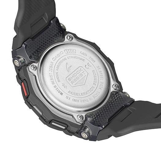 G-SHOCK Gショック G-SQUAD GBD-200 シリーズ スマートフォンリンク カシオ CASIO デジタル 腕時計 オールブラック GBD-200-1 逆輸入海外モデル｜inst｜06