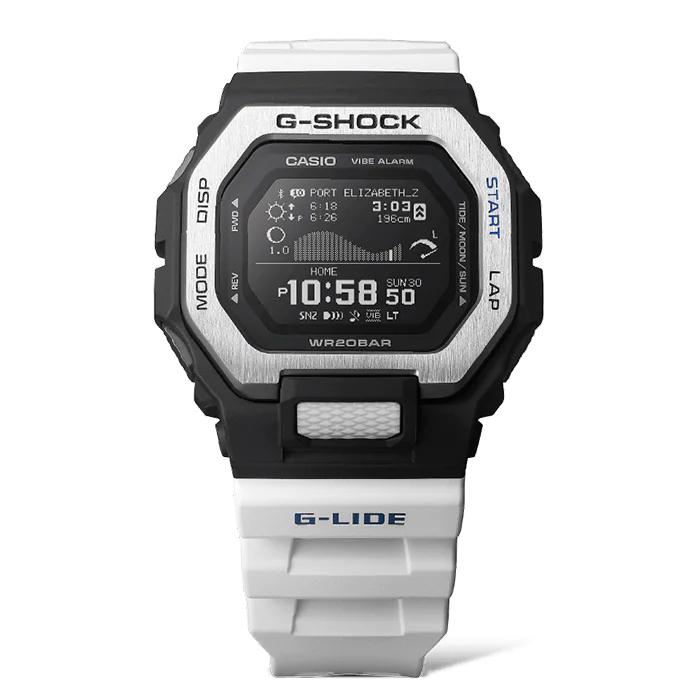 GSHOCK Gショック ジーショック GLIDE Gライド 2020夏モデル 逆輸入海外モデル カシオ CASIO デジタル 腕時計 ブラック ホワイト GBX1007 GBX