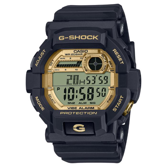 Gショック デジタル 時計 ゴールド ＆ ブラック G-SHOCK Gショック WEB限定 カシオ CASIO デジタル 腕時計 ブラック
