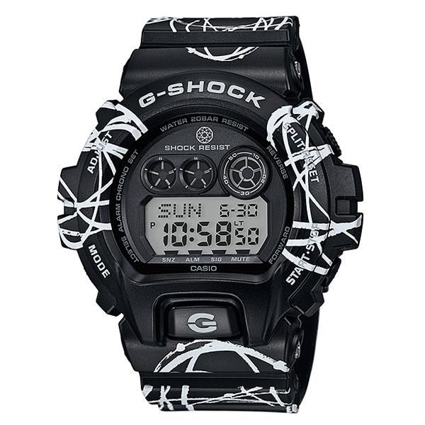 G-SHOCK Gショック フューチュラ FUTURA コラボ 限定モデル カシオ CASIO デジタル 腕時計 ブラック ホワイト アトム モチーフ GD-X6900FTR-1JR 国内正規モデル｜inst｜02