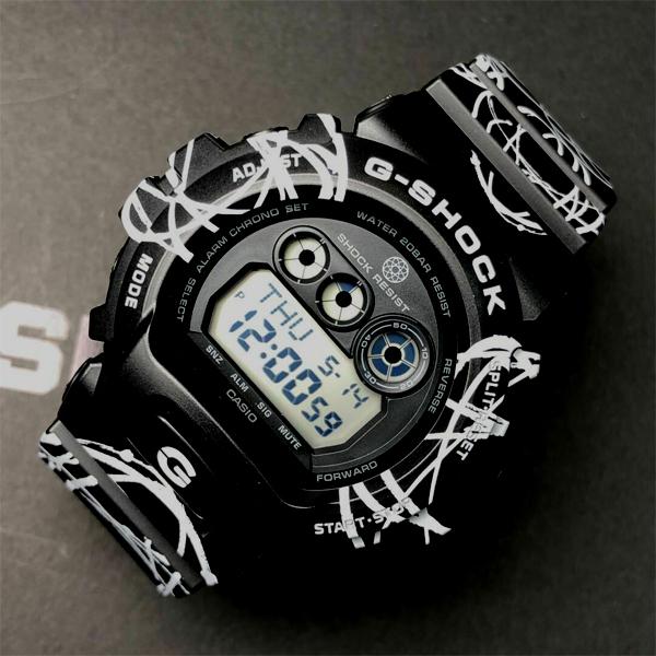 G-SHOCK Gショック フューチュラ FUTURA コラボ 限定モデル カシオ CASIO デジタル 腕時計 ブラック ホワイト アトム モチーフ  GD-X6900FTR-1JR 国内正規モデル