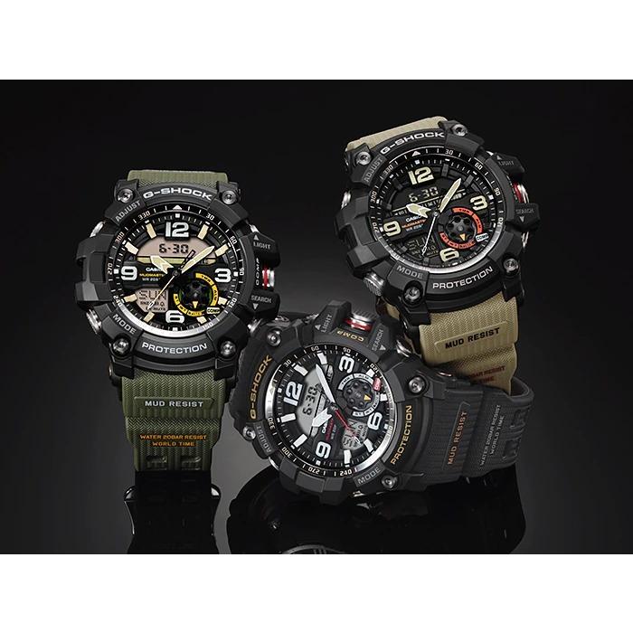 G-SHOCK Gショック マスターオブG MUDMASTER マッドマスターTwin Sensor カシオ CASIO アナデジ 腕時計 ベージュ GG-1000-1A5 逆輸入海外モデルの画像