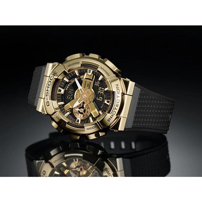 【稼働品】ジーショック　GM-110G　l Covered　腕時計 G-SHOCK Metal Covered ゴールド GM-110G-1A9JF メンズ 腕時計