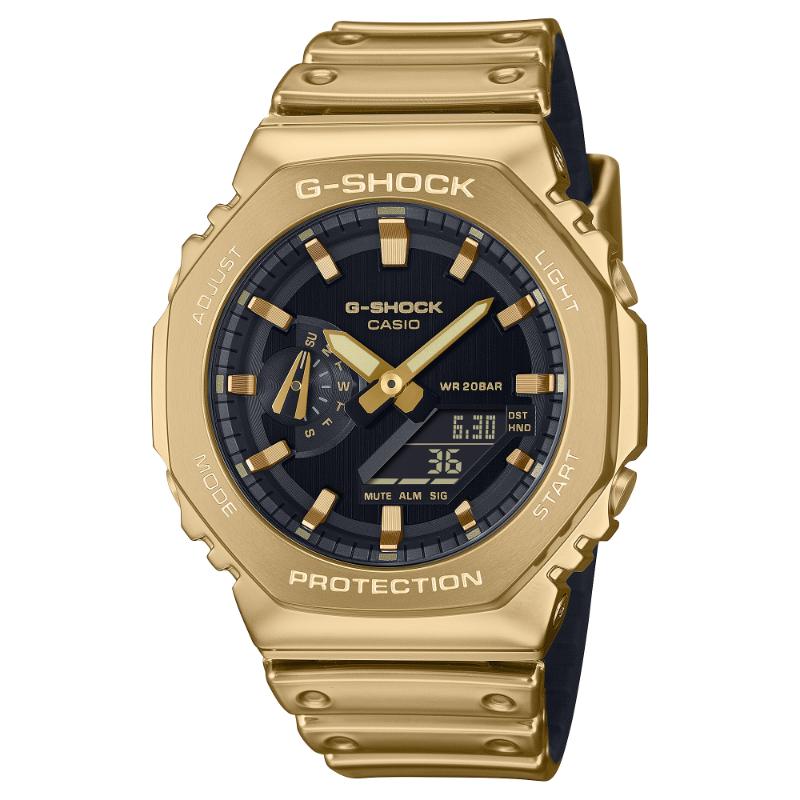 CASIO G-SHOCK デジタル 腕時計 ゴールド 本体 G-SHOCK Gショック ファイン メタリック シリーズ カシオ CASIO