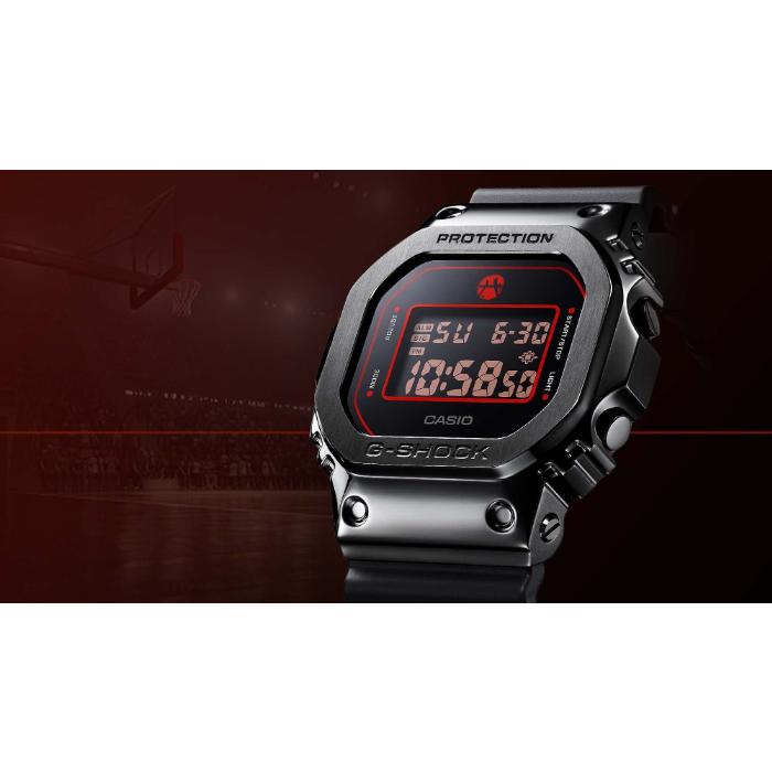 G-SHOCK Gショック NBA 八村塁 シグネチャーモデル 第5弾 限定 カシオ CASIO デジタル 腕時計 ブラック レッド GM-5600RH-1JR 国内正規モデルの画像